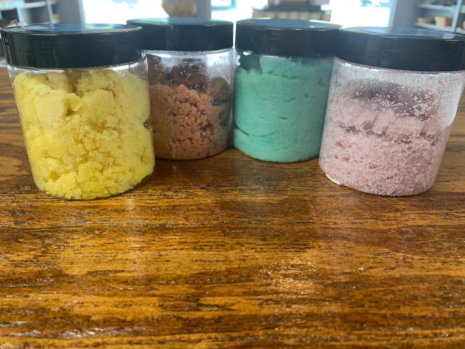 Soapy Sugar Scrubs