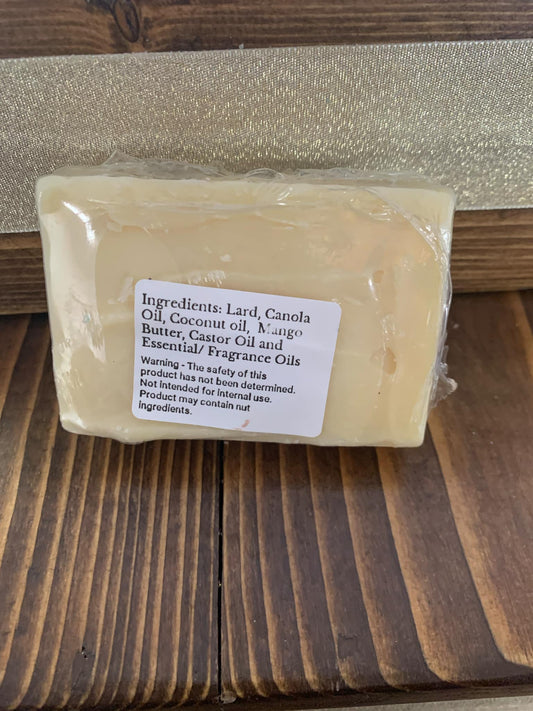 Chamomile & Sandalwood: “A serene blend of soothing chamomile and warm sandalwood, crafted to calm the mind and comfort the skin.