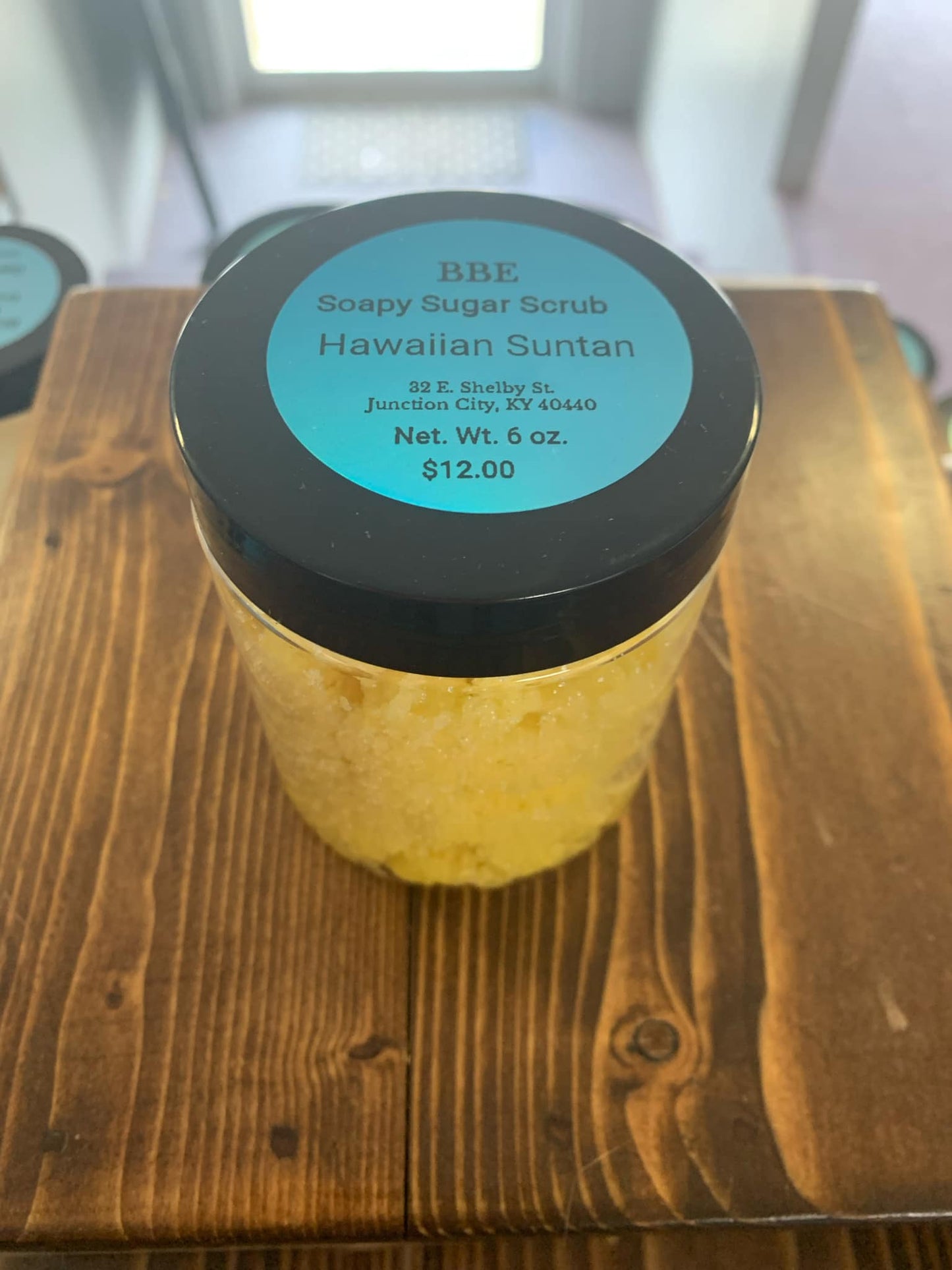 Soapy Sugar Scrub